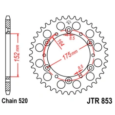 Rozeta JT YAMAHA Blaster 200, warrior 350, banshee 350, Raptor 660                                                                                                                                                                                        