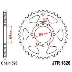 Rozeta JT 37 zubů                                                                                                                                                                                                                                         