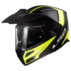 Helma LS2 FF324 METRO EVO RAPID Matt Black Gloss Yellow, FOG FIGHTER (PINLOCK)