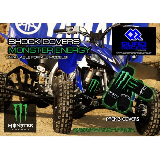 Návleky na tlumiče Monster pro Suzuki LTZ 400, Kaw KFX 400, RAM 520                                                                                                                                                                                       