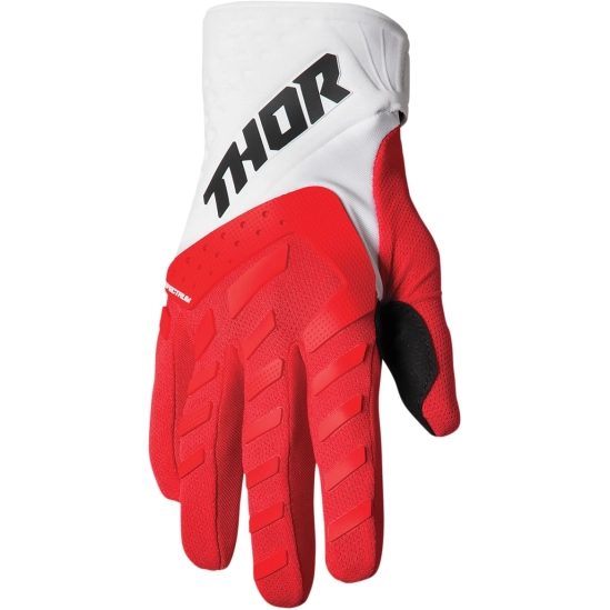 Dětské rukavice THOR SPECTRUM červená bílá XXS