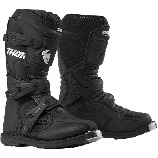 Dětské motokrosové boty YOUTH BLITZ S4 OFFROAD BOOTS BLACK vel. 7