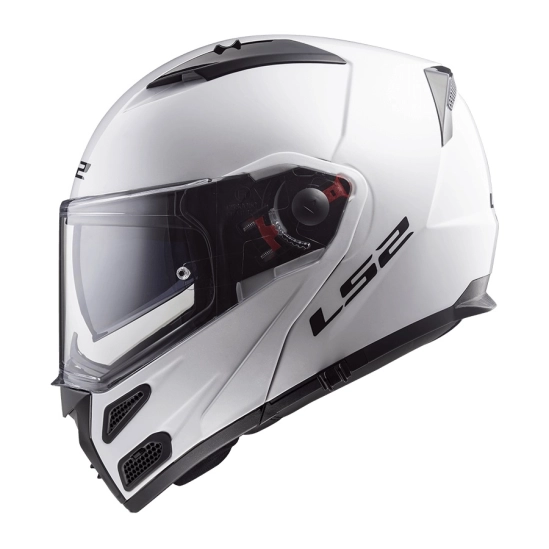 Helma LS2 FF324 METRO Gloss White, FOG FIGHTER (PINLOCK)