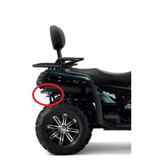 Trubkový rám zadní X450,  X520                                                                                                                                                                                                                            