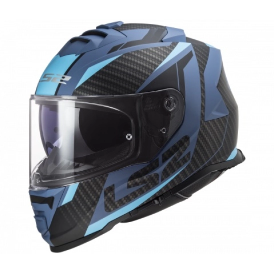 HELMA LS2 FF800 STORM RACER MATT BLUE                                                                                                                                                                                                                     