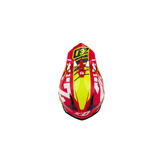 Helma dětská ZED (ČERVENÁ/ŽLUTÁ FLUO/ČERNÁ/BÍLÁ)